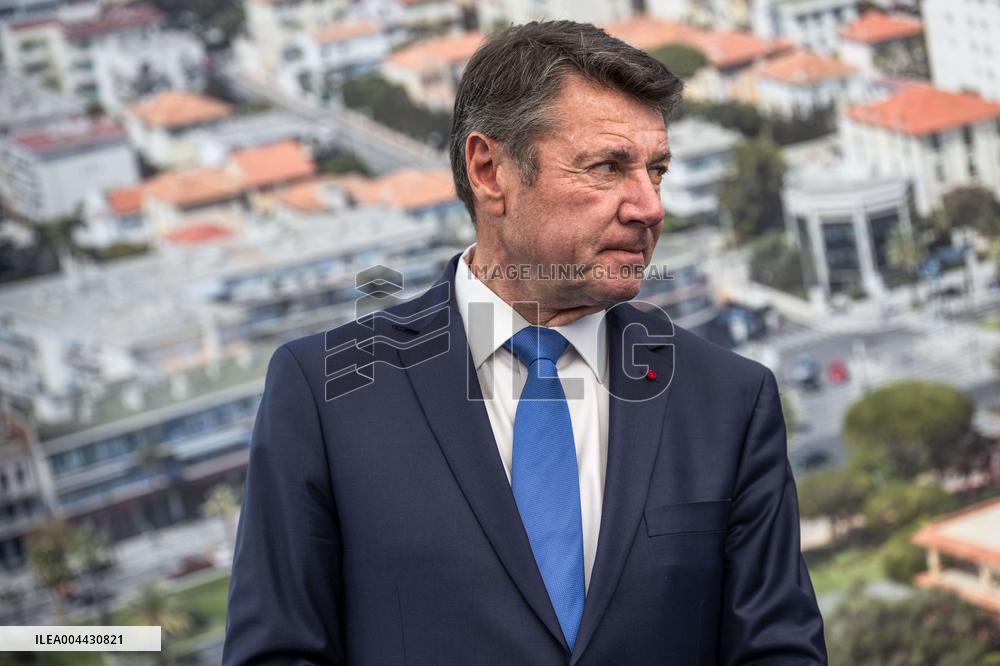 Nice Haliotis 2 Foundation Stone Ceremony With Estrosi And Ginesy