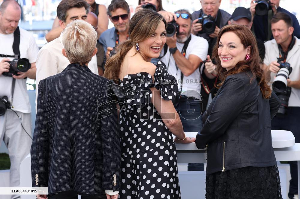 Cannes - My Mom Jayne: A Film By Mariska Hargitay Photocall