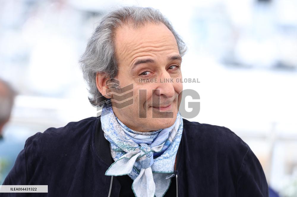 Cannes - La Le?on De Musique Alexandre Desplat & Guillermo Del Toro Photocall