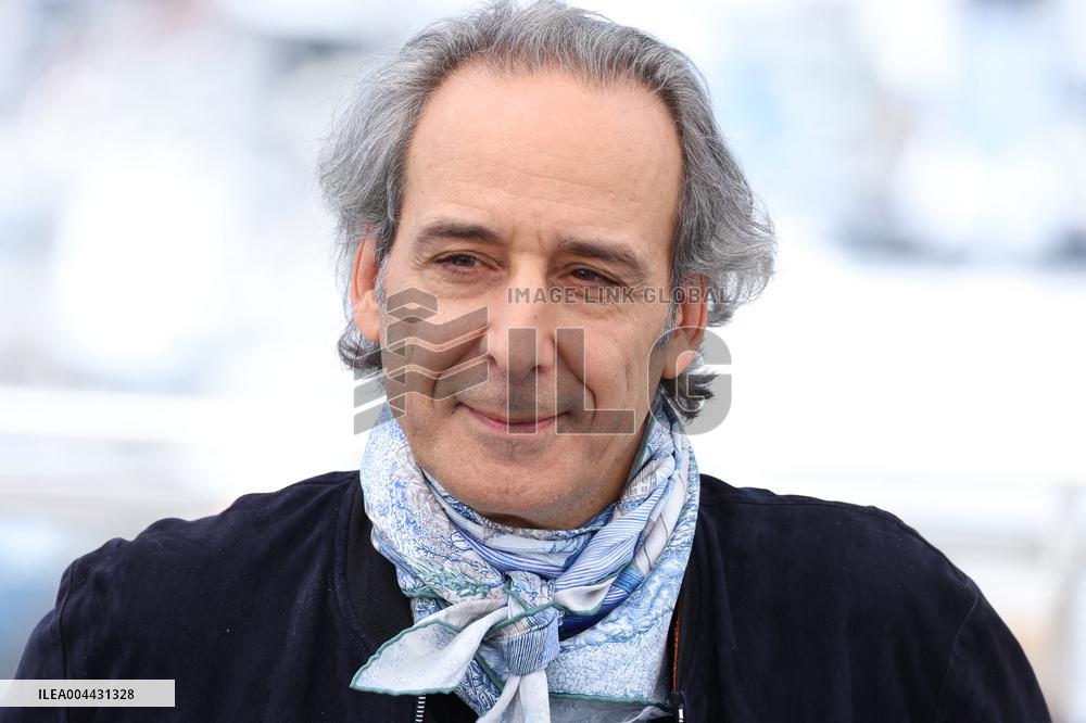 Cannes - La Le?on De Musique Alexandre Desplat & Guillermo Del Toro Photocall