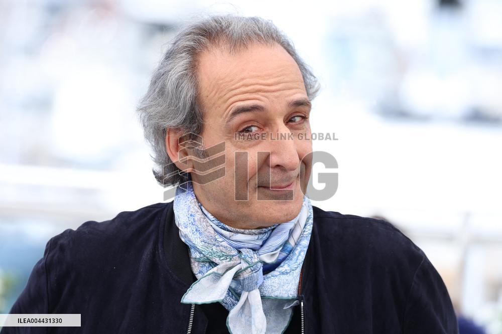 Cannes - La Le?on De Musique Alexandre Desplat & Guillermo Del Toro Photocall