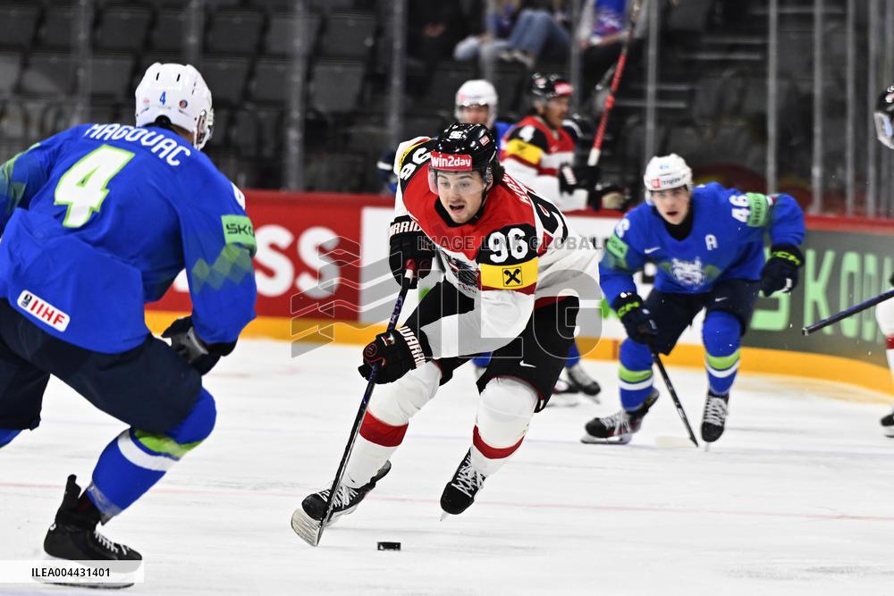 ICE HOCKEY WC SLOVENIA-AUSTRIA