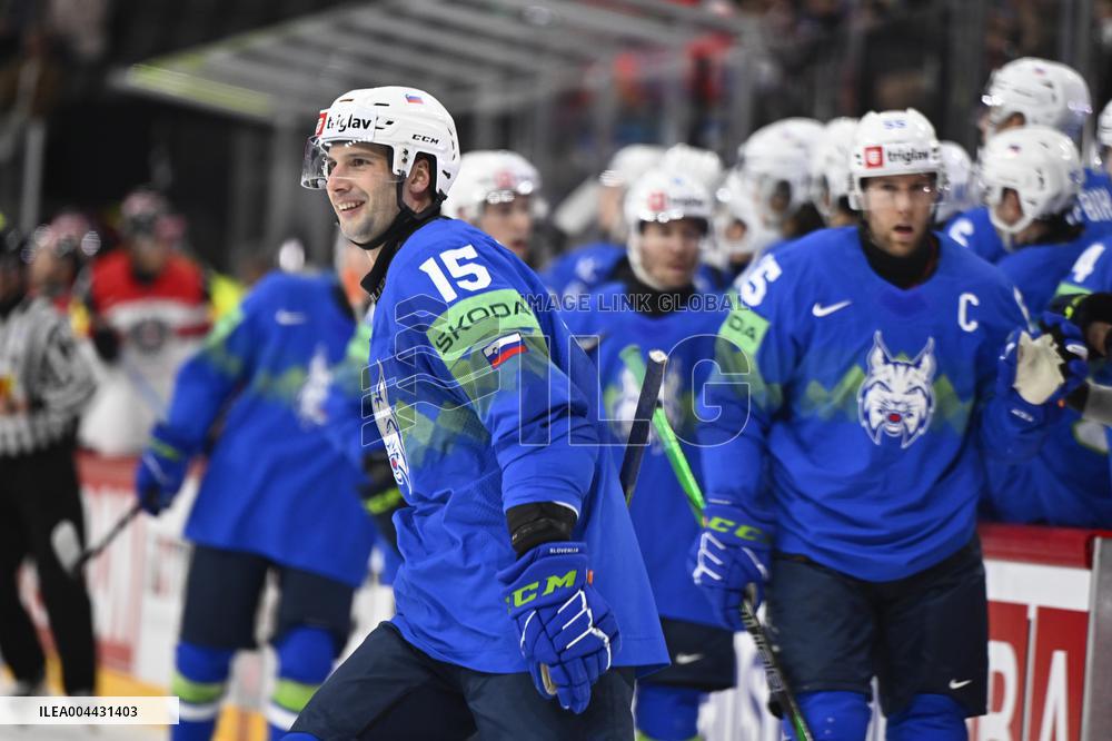ICE HOCKEY WC SLOVENIA-AUSTRIA
