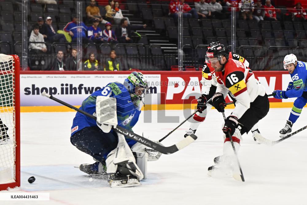 ICE HOCKEY WC SLOVENIA-AUSTRIA