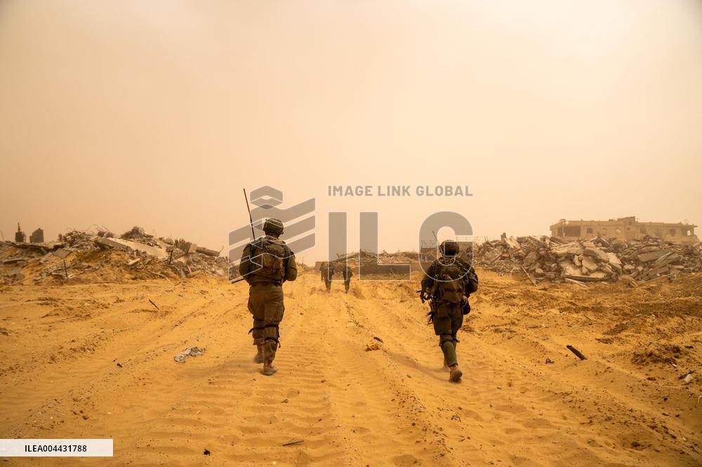 Israeli Troops In Gaza