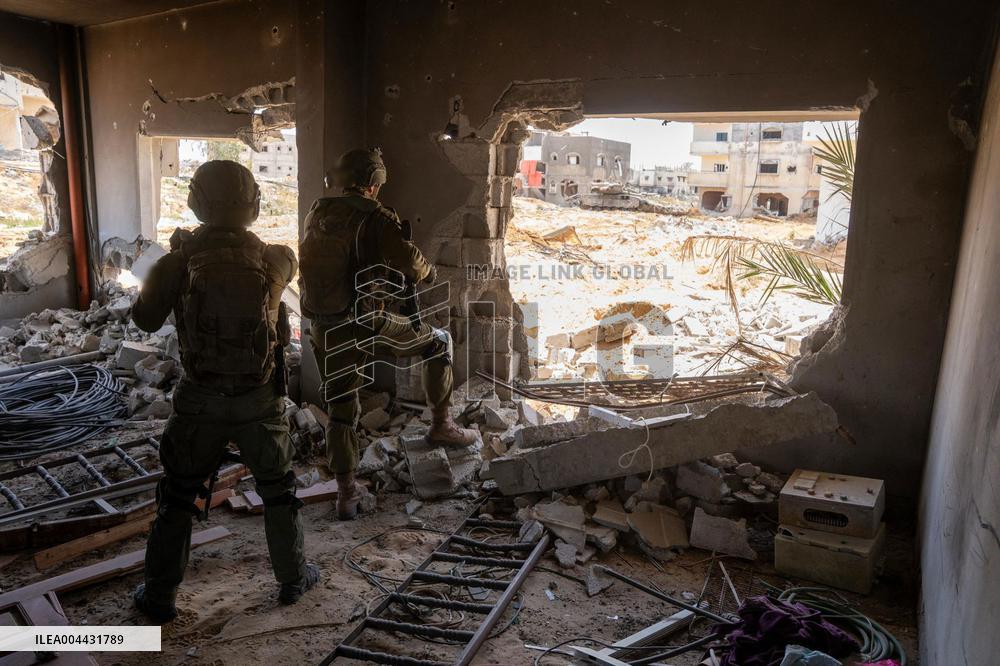 Israeli Troops In Gaza