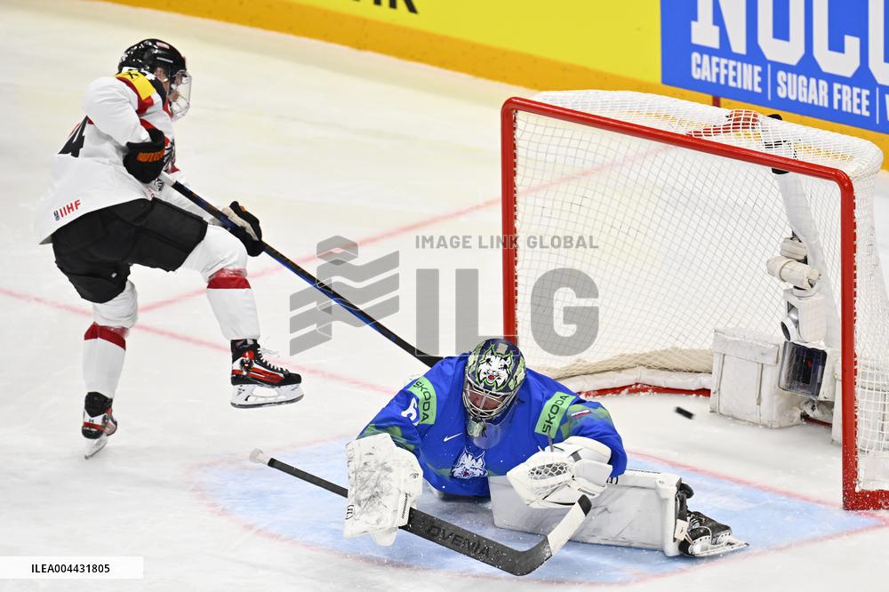 ICE HOCKEY WC SLOVENIA-AUSTRIA