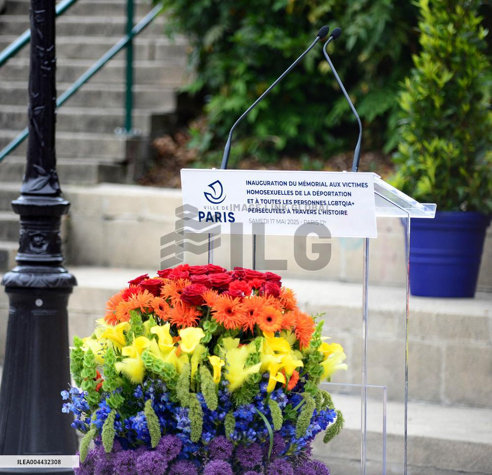Memorial To The Homosexual Victims Of Deportation - Paris
