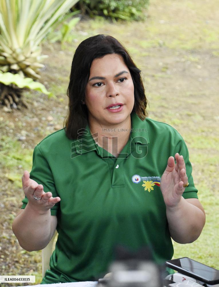 Philippine Vice President Duterte