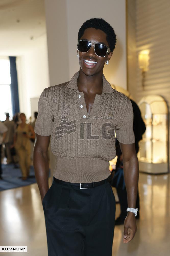 Cannes Alton Mason leaves Hotel Martinez MP