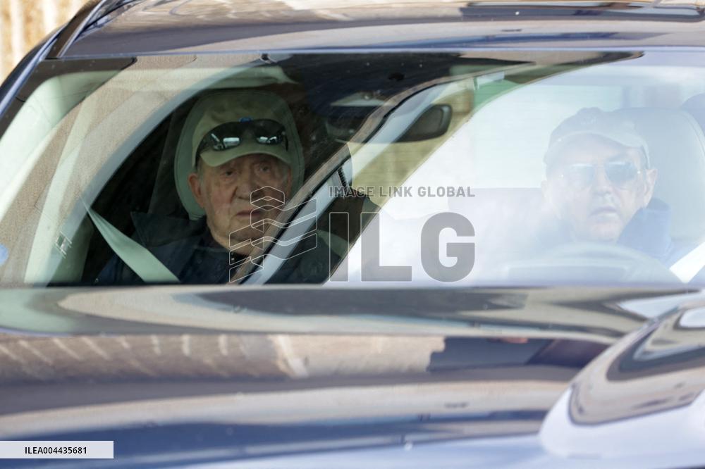 King Juan Carlos Enjoys One More Day of His Stay in Sanxenxo