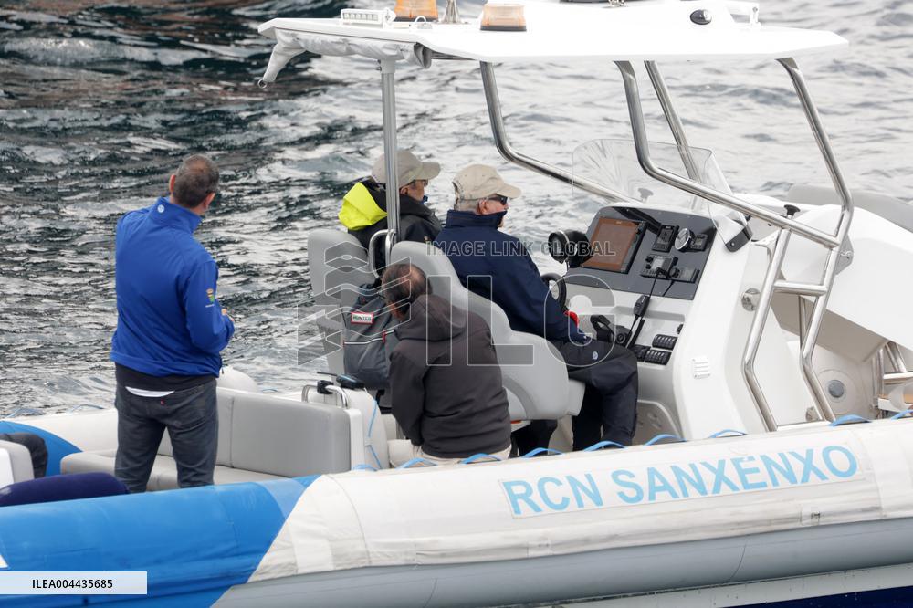 King Juan Carlos Enjoys One More Day of His Stay in Sanxenxo