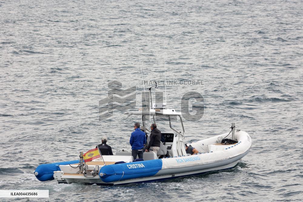King Juan Carlos Enjoys One More Day of His Stay in Sanxenxo