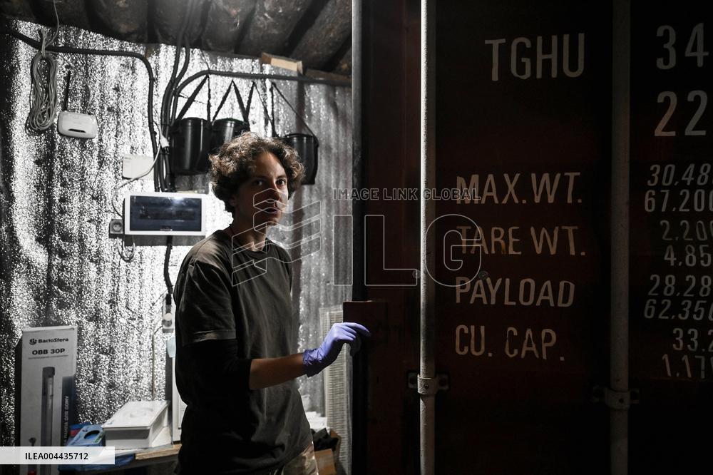 Stabilisation point of Ukraines 141st Brigade in Donetsk region