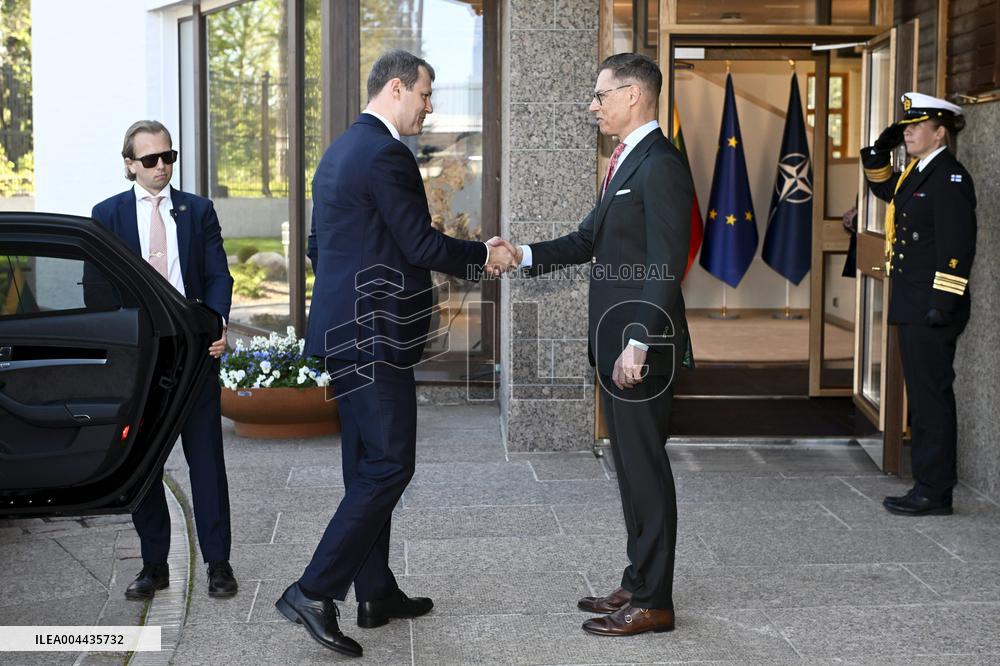 Lithuanian Prime Minister Gintautas Paluckas visits Finland