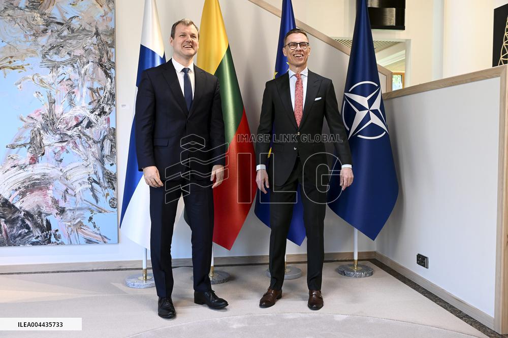 Lithuanian Prime Minister Gintautas Paluckas visits Finland