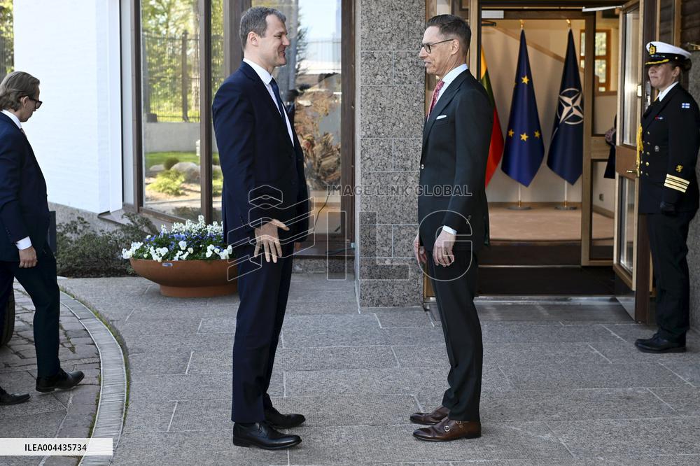 Lithuanian Prime Minister Gintautas Paluckas visits Finland