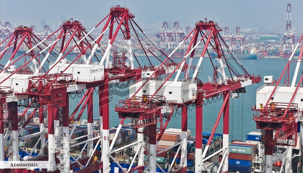 Qingdao Port Belt and Road Route