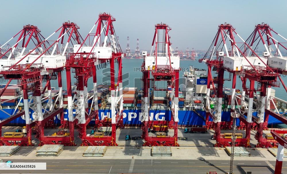 Qingdao Port Belt and Road Route