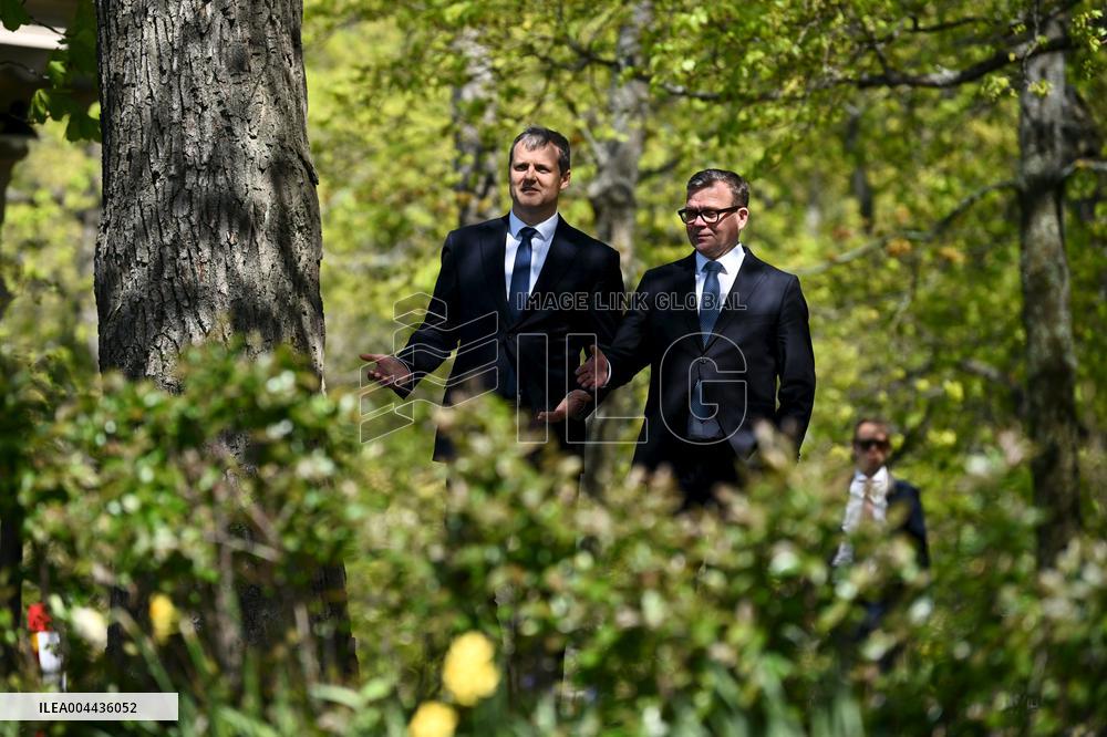 Lithuanian Prime Minister Gintautas Paluckas visits Finland