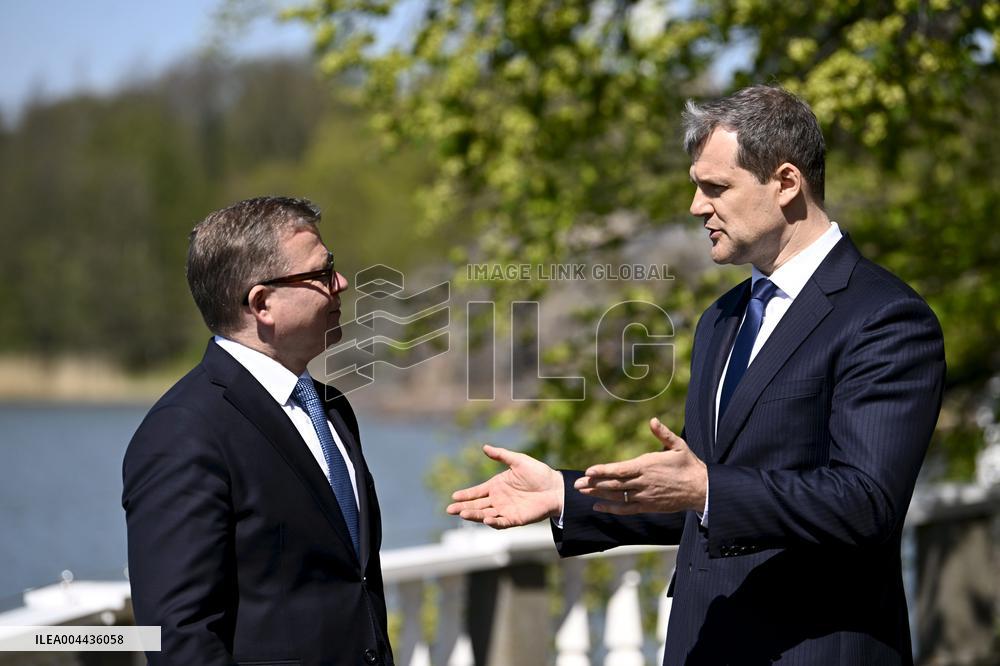 Lithuanian Prime Minister Gintautas Paluckas visits Finland