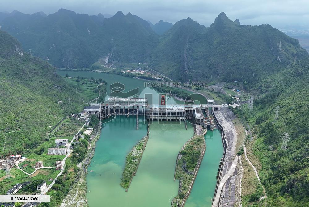 Letan Hydropower Station in Laibin
