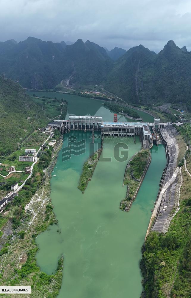 Letan Hydropower Station in Laibin