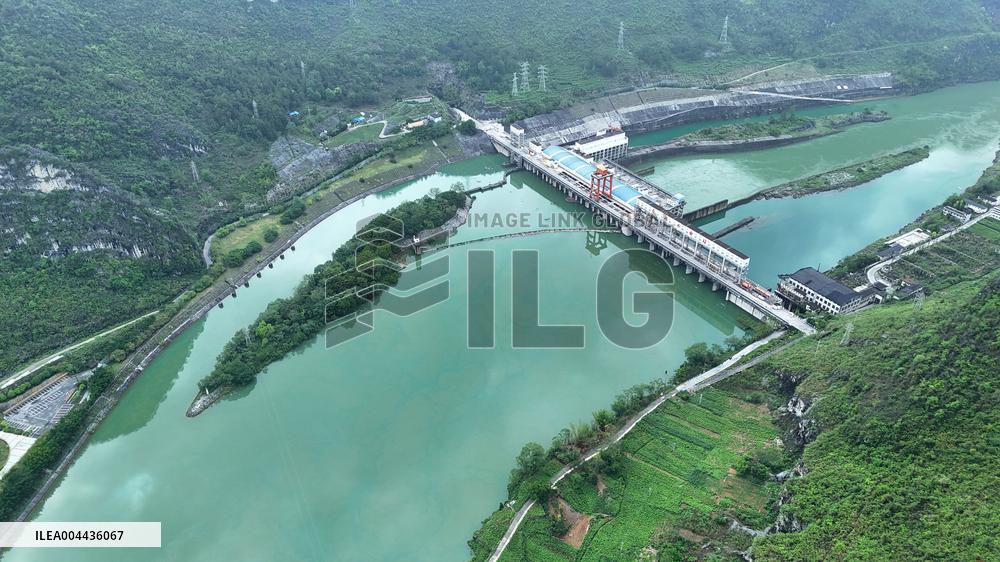 Letan Hydropower Station in Laibin