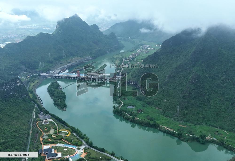 Letan Hydropower Station in Laibin