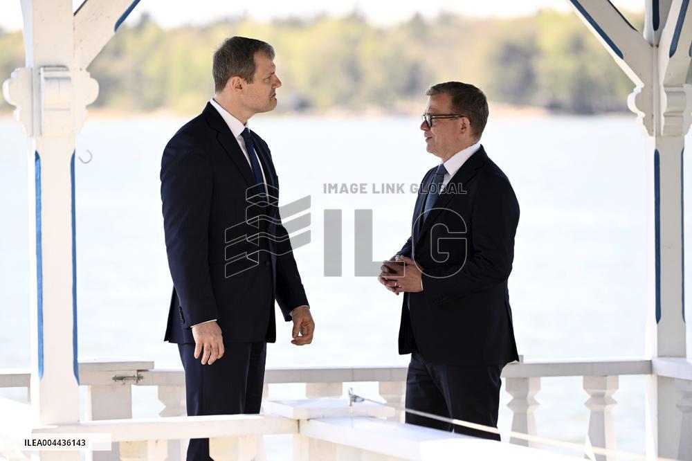 Lithuanian Prime Minister Gintautas Paluckas visits Finland