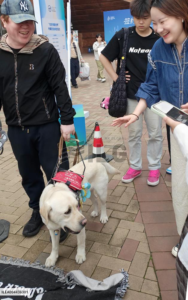Guide Dog Public Welfare Experience Activity in Shanghai