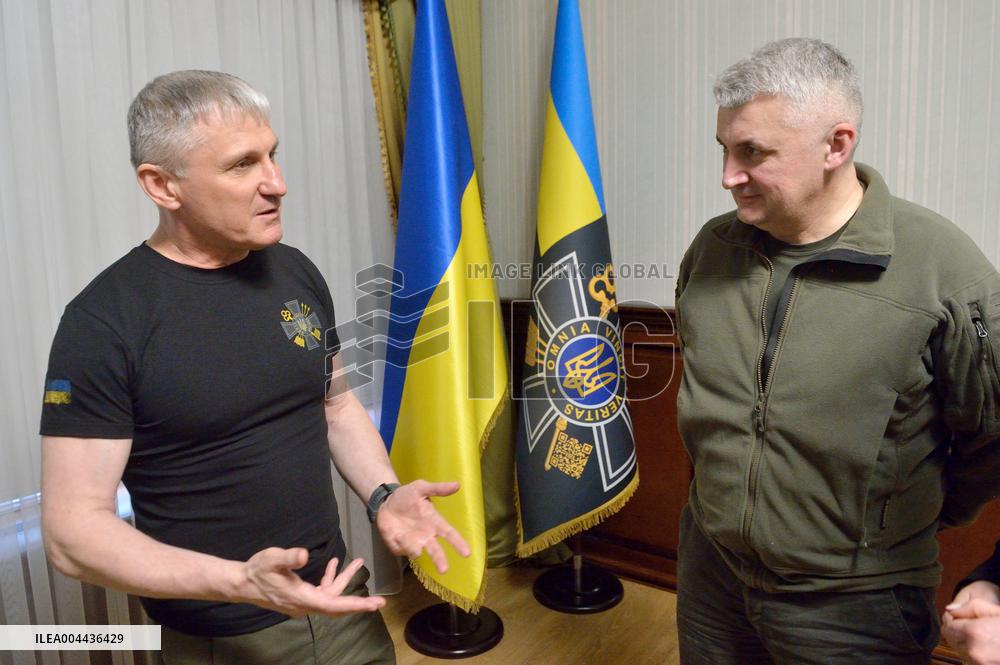 Interview of Ukraines Foreign Intelligence Service chief Oleh Ivashchenko in Kyiv