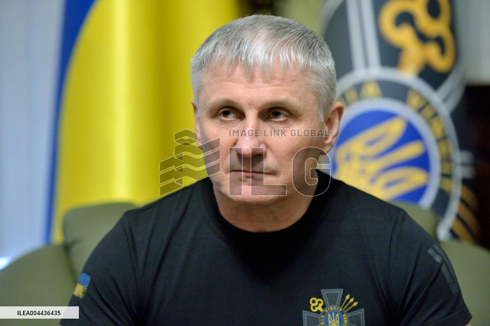 Interview of Ukraines Foreign Intelligence Service chief Oleh Ivashchenko in Kyiv