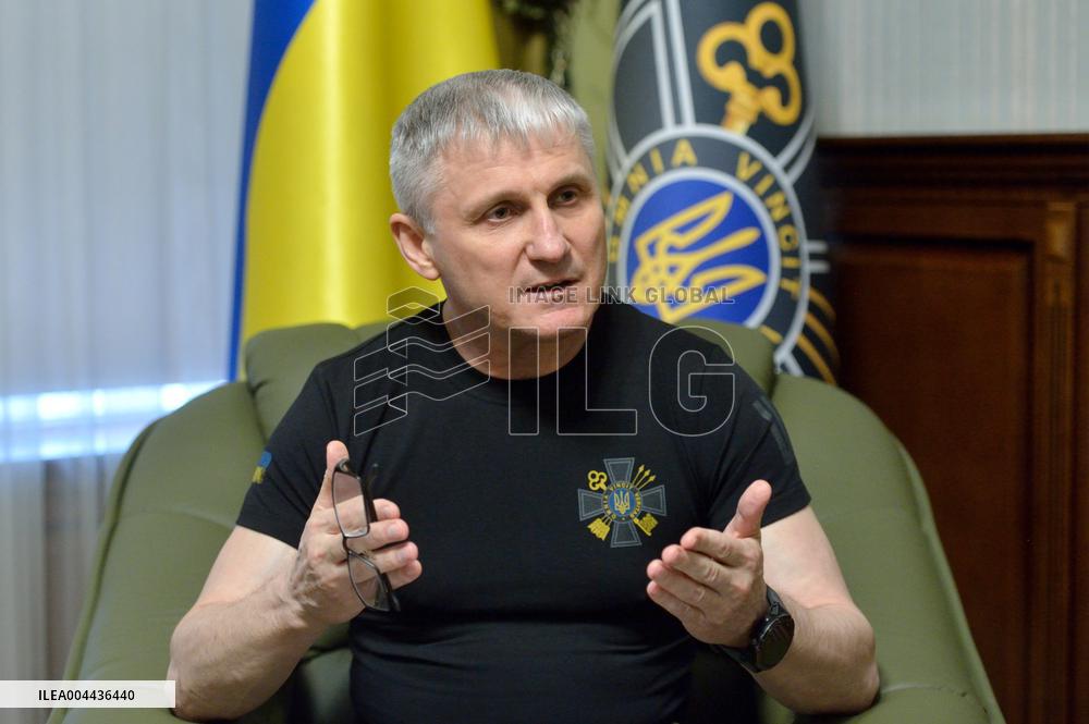 Interview of Ukraines Foreign Intelligence Service chief Oleh Ivashchenko in Kyiv