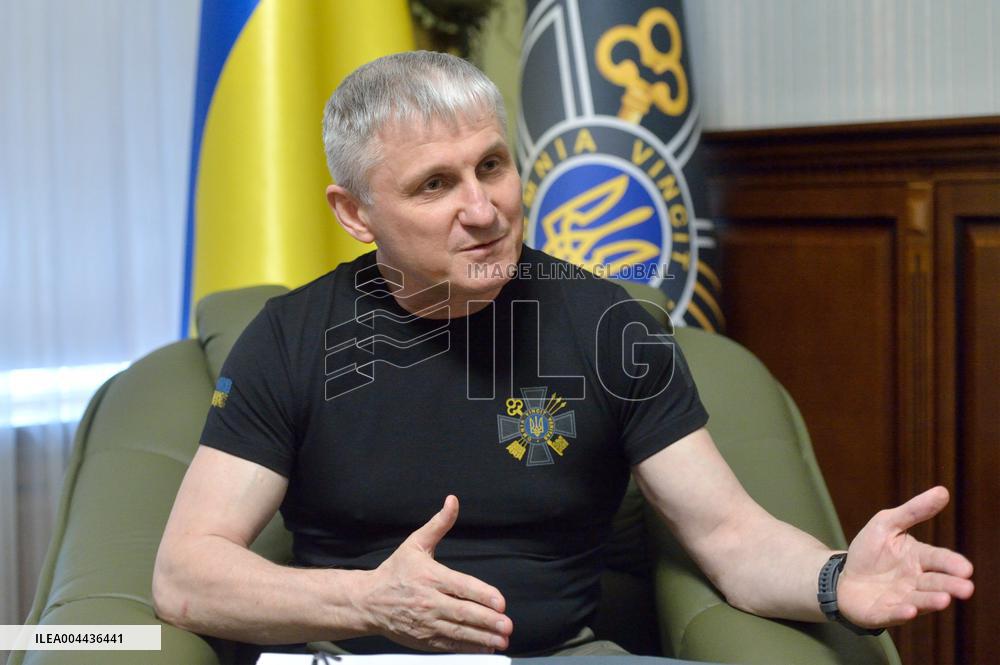 Interview of Ukraines Foreign Intelligence Service chief Oleh Ivashchenko in Kyiv