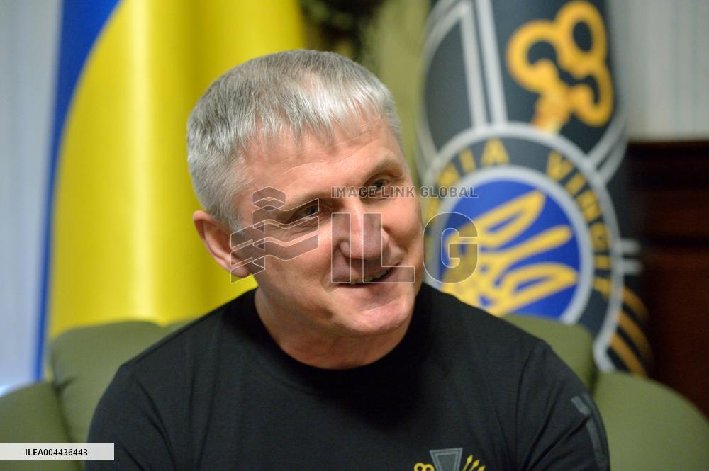 Interview of Ukraines Foreign Intelligence Service chief Oleh Ivashchenko in Kyiv