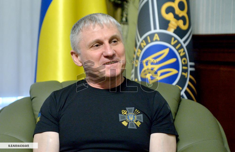 Interview of Ukraines Foreign Intelligence Service chief Oleh Ivashchenko in Kyiv