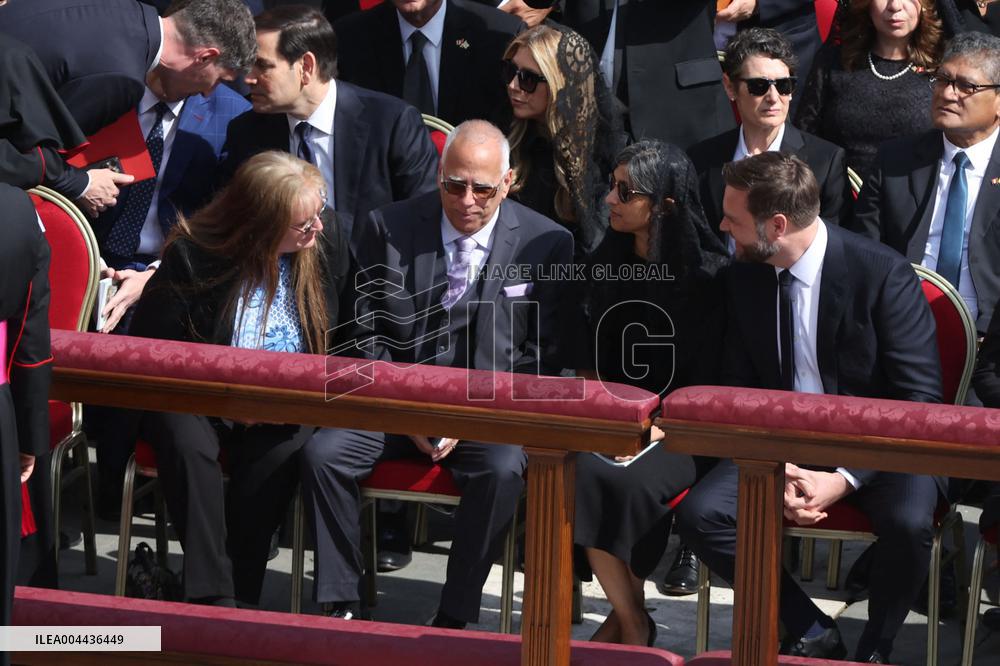 Louis Prevost At Inauguration Of Pope Leo XIV - Vatican