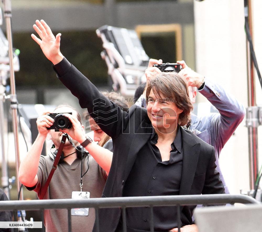 Tom Cruise At the Mission Impossible - The Final Reckoning - NYC