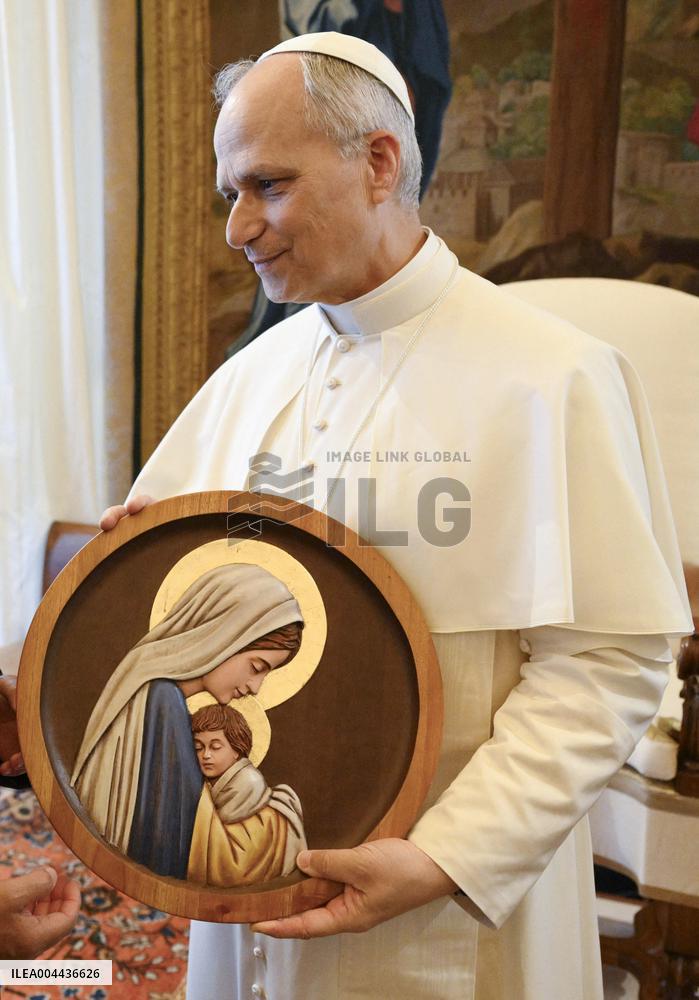 Pope Leo XIV Meets Peruvian Delegation From Chiclayo - Vatican
