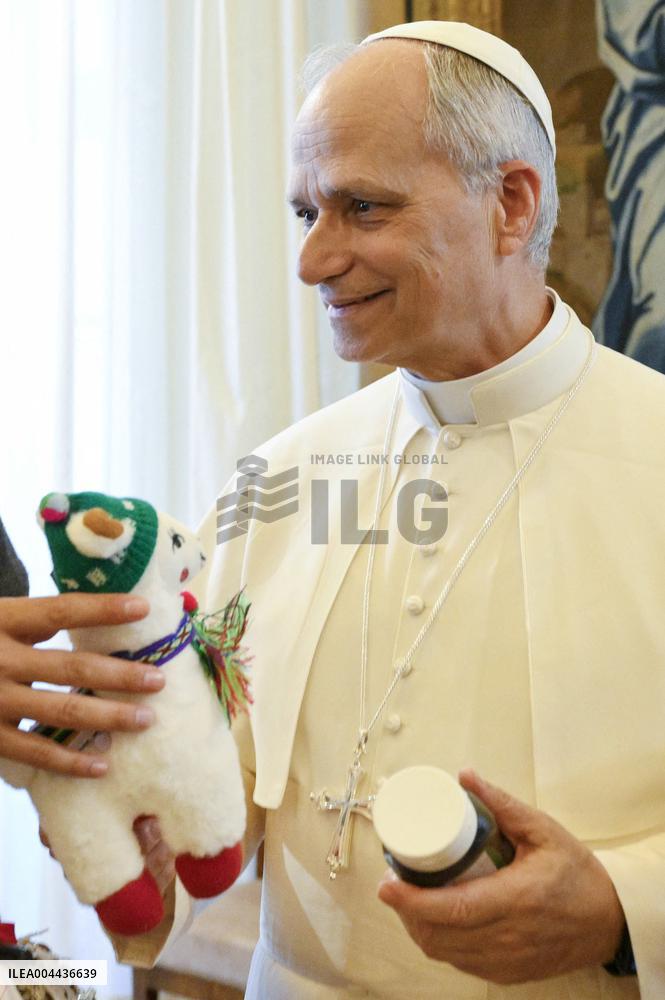Pope Leo XIV Meets Peruvian Delegation From Chiclayo - Vatican