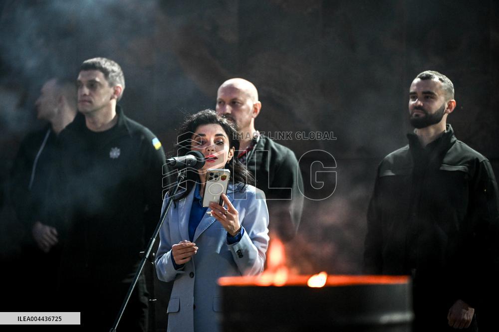 Initiation into Baida Youth Patriotic Movement in Zaporizhzhia