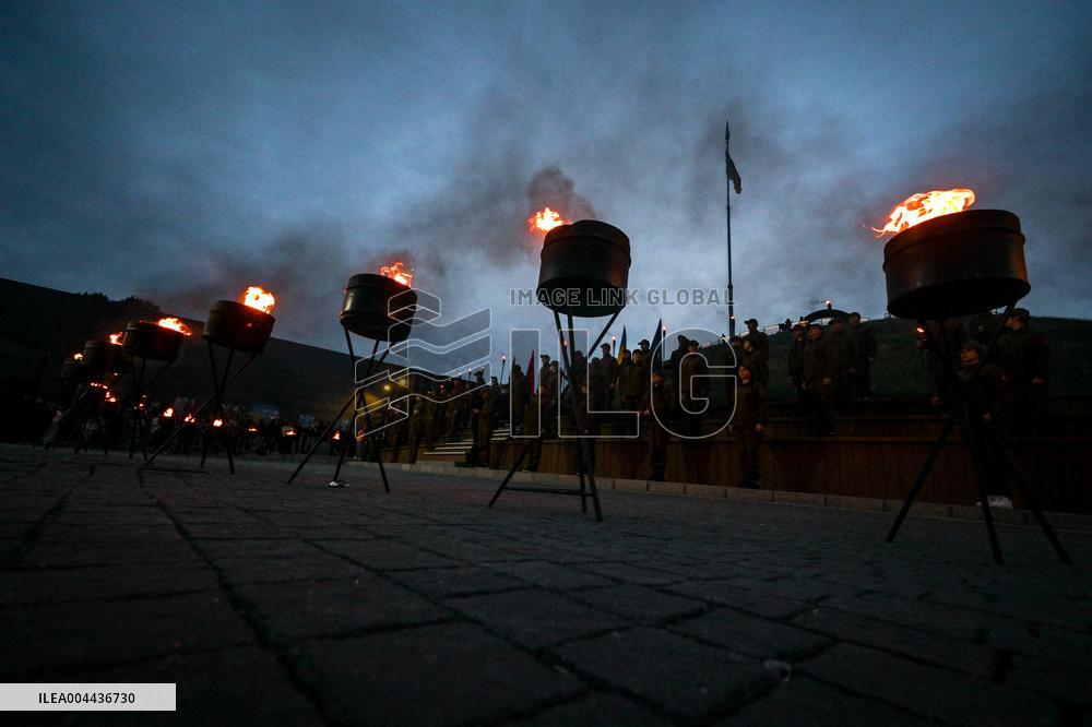Initiation into Baida Youth Patriotic Movement in Zaporizhzhia