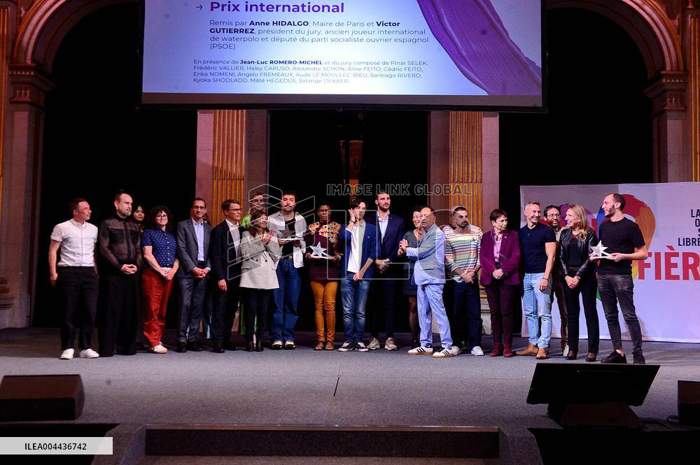 Paris City Hall for LGBTQIA+ Rights Conference - Paris