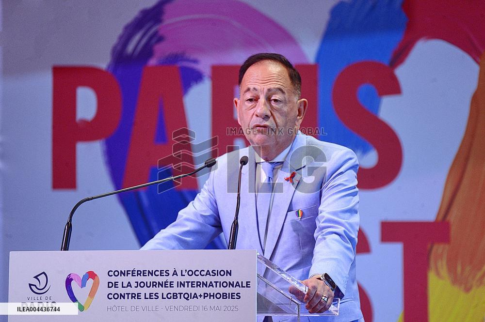 Paris City Hall for LGBTQIA+ Rights Conference - Paris