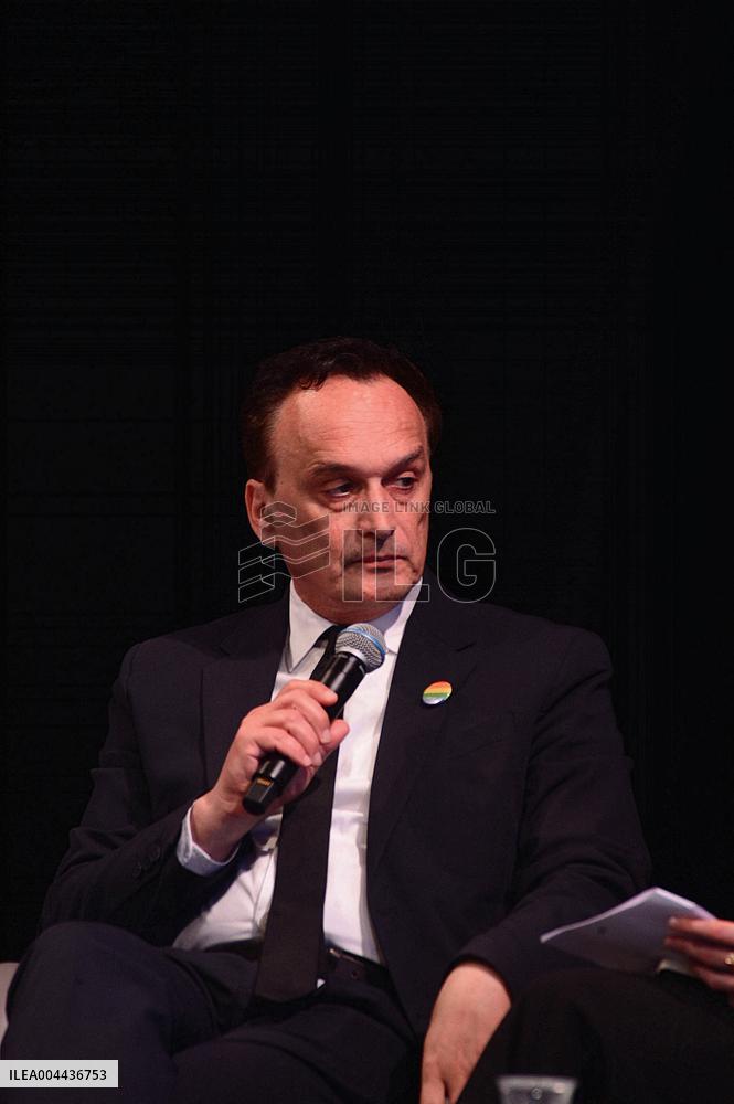 Paris City Hall for LGBTQIA+ Rights Conference - Paris