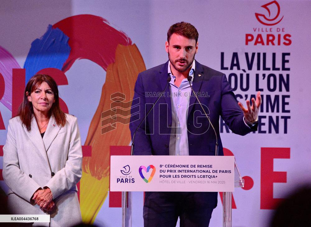 Paris City Hall for LGBTQIA+ Rights Conference - Paris