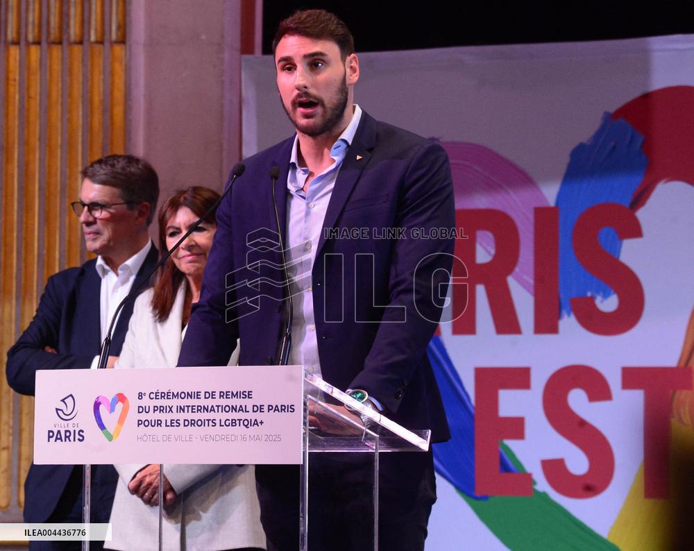 Paris City Hall for LGBTQIA+ Rights Conference - Paris