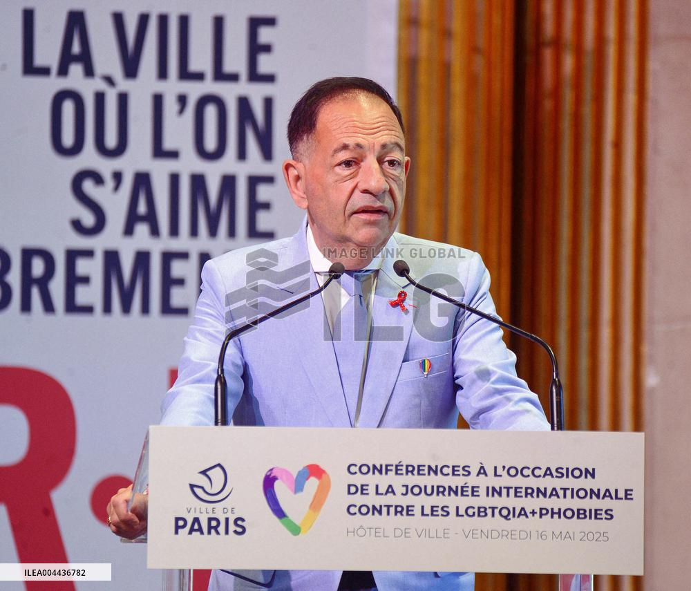 Paris City Hall for LGBTQIA+ Rights Conference - Paris