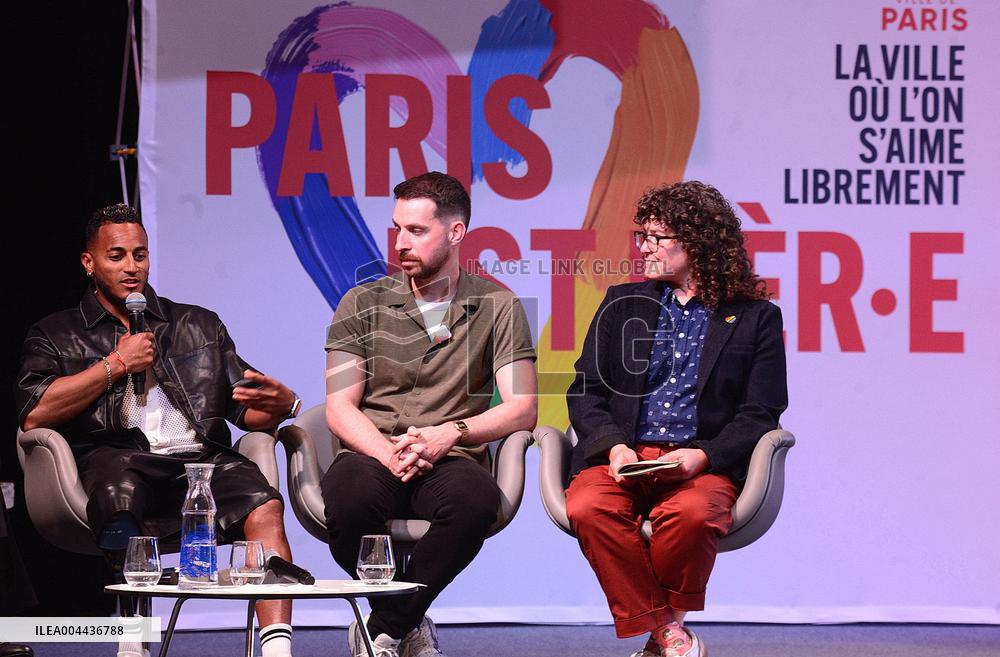 Paris City Hall for LGBTQIA+ Rights Conference - Paris